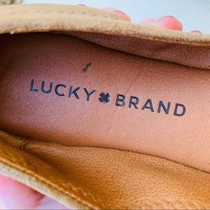 Lucky Brand Shoes - Lucky Brand Brown Leather Ballet Flats Lucky Brand Shoes - Lucky Brand Brown Leather Ballet Flats